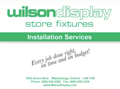 Installation Logistics Services for Store Fixtures Image